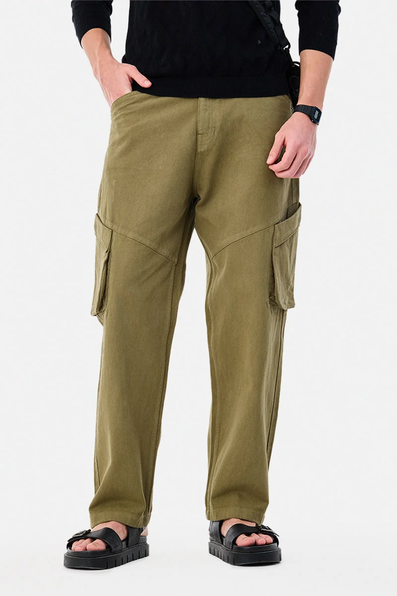 SNITCH 100% Cotton Baggy Six pockets Cargo Pants